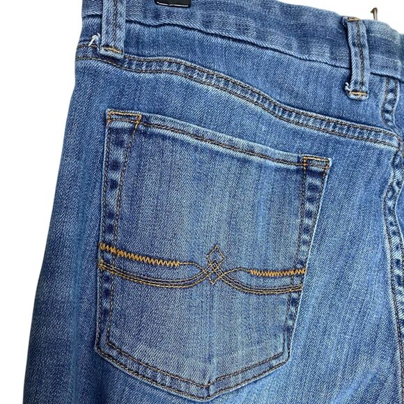 Lucky Brand Jeans Womens 12/31 (33x32) Sweet Straight Mid Rise Classic Y2K Denim - Picture 10 of 12